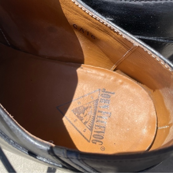 [10] John Fluvog Men’s Rare Vintage Black Dress Shoes Completely Refurbished - Picture 8 of 12